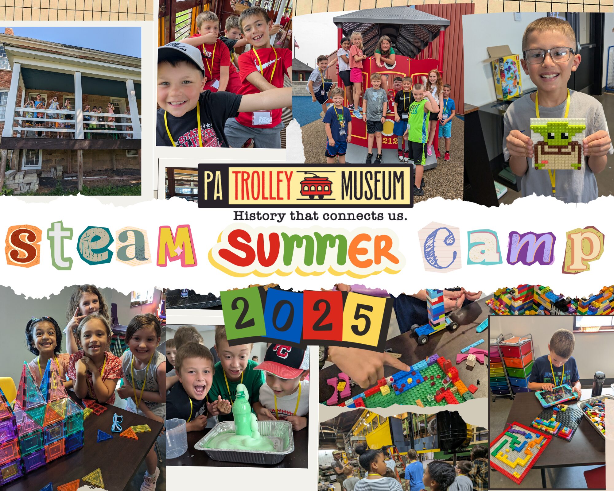 2025 STEAM Summer Camp Collage