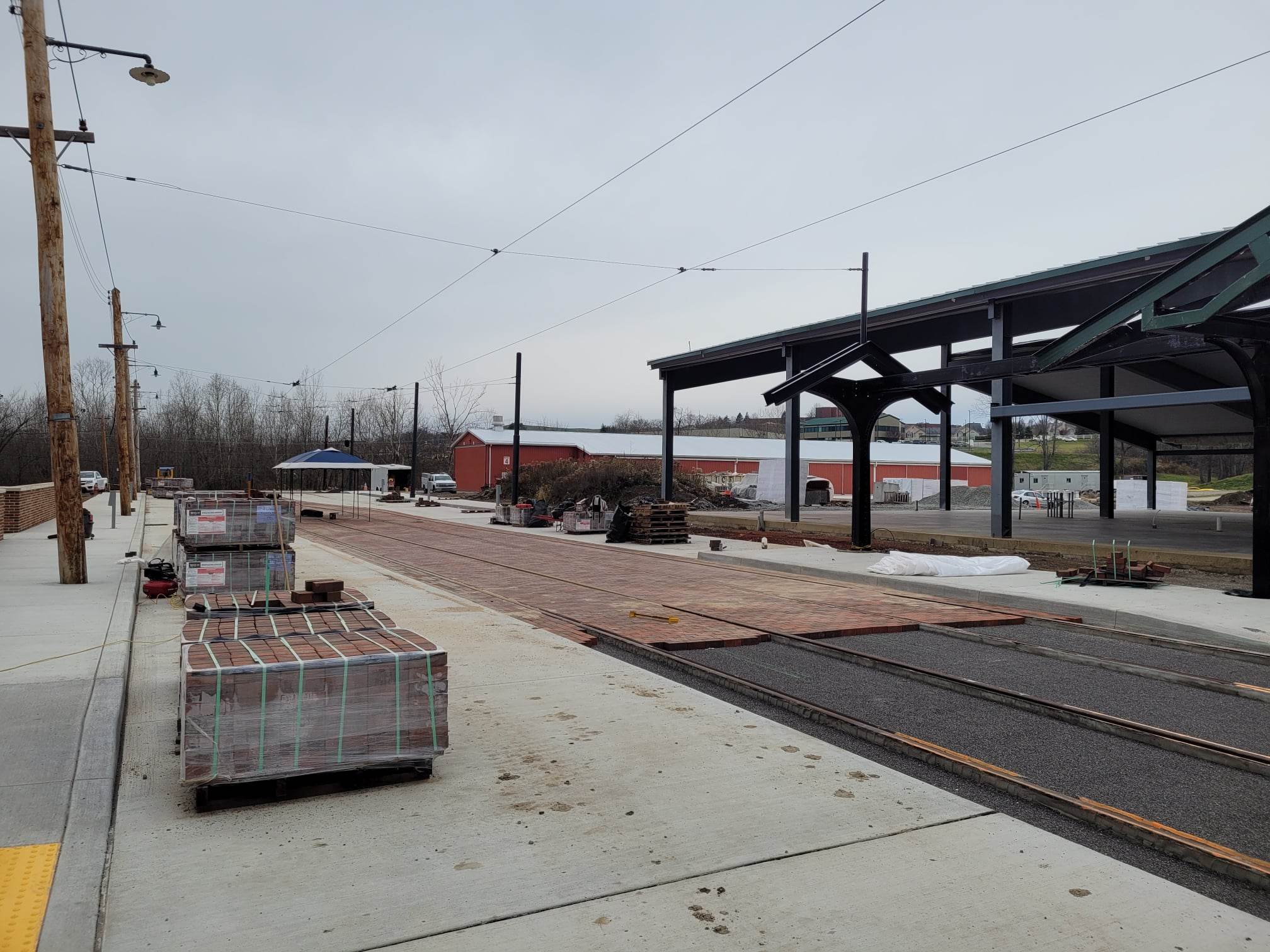 2022-11-15 Brick Moves Up Trolley Street In Mid-November