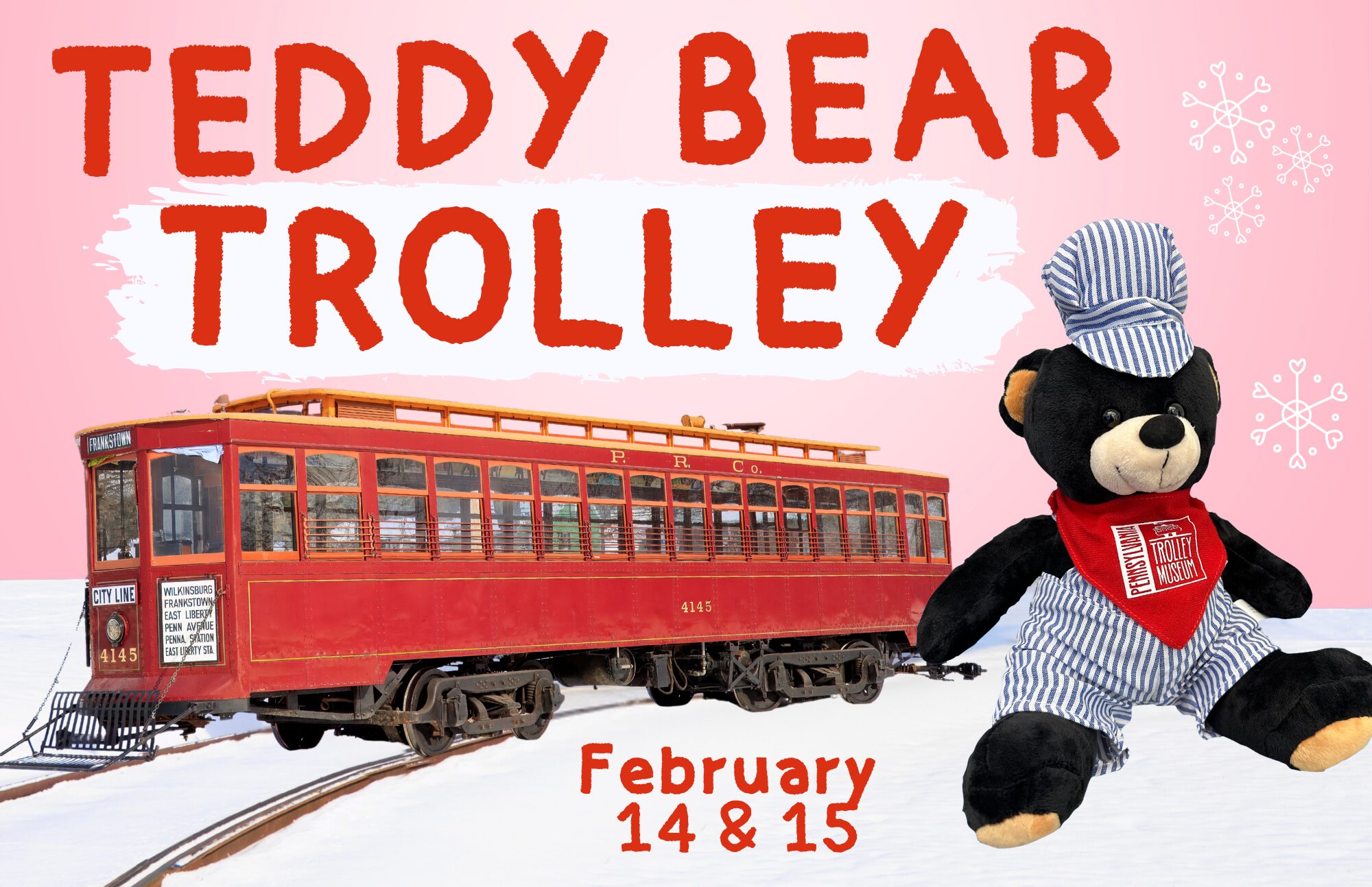 Teddy Bear Trolley Graphic