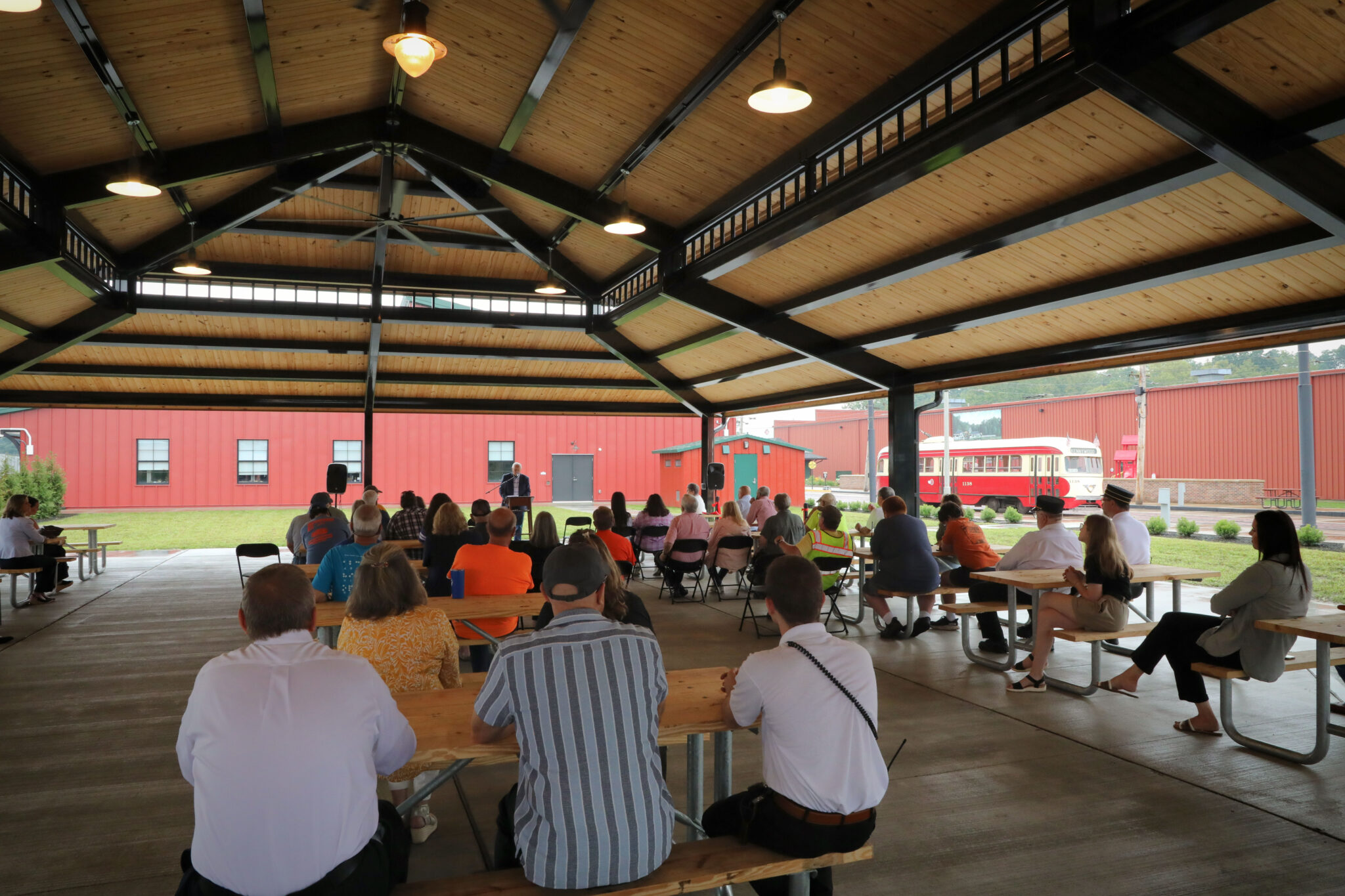 Pavilion Crowd For Ribbon Cutting_small